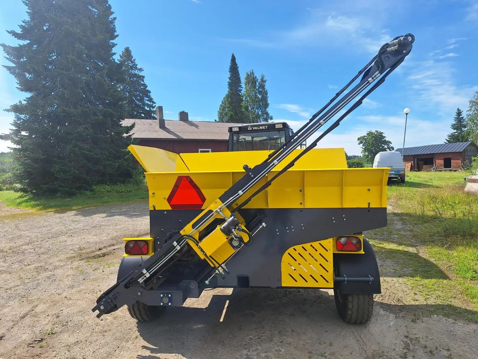 Säpälex kuljetusasennossa